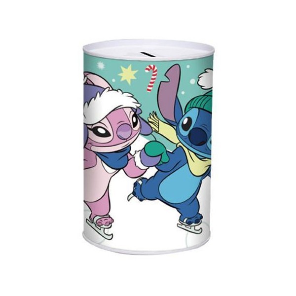 Lilo & Stitch Κουμπαράς Μεταλλικός 12x16cm