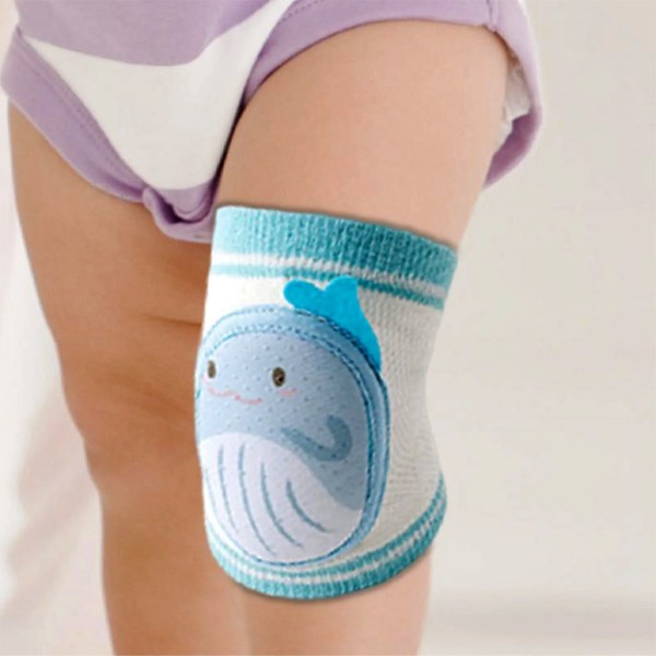 BabyFoot Σετ Προστατευτικό Γονάτων Για Μωρά 1-3 Ετών 2 Τεμαχίων Γατούλα