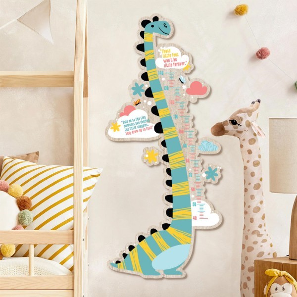 Stripe Αναστημόμετρο Τοίχου Δεινόσαυρος 80x181cm
