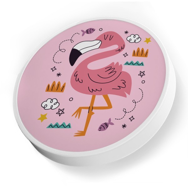 Pink Flamingo Φωτιστικό Οροφής Δ50cm