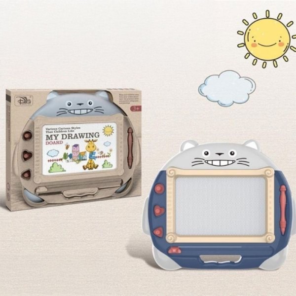 My Drawing Πίνακας Γράψε-Σβήσε Γκρι Ποντικάκι 30x25cm