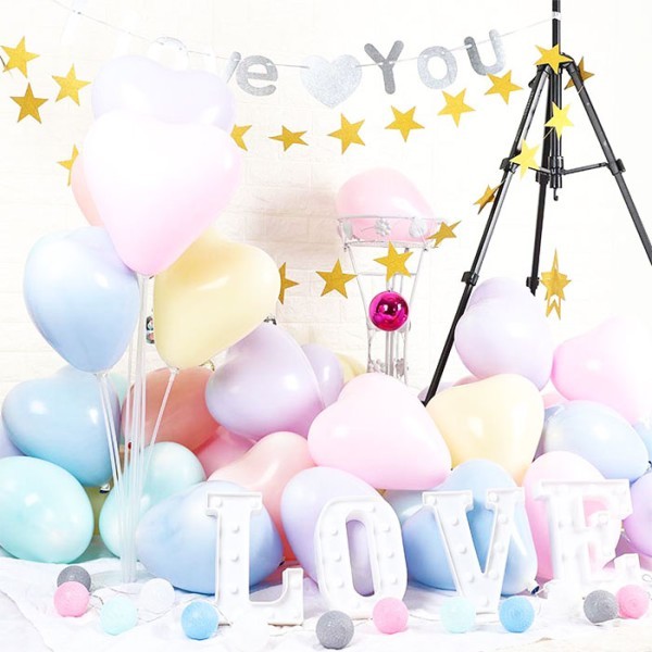 Corazon Μπαλόνι Καρδιά Σετ  50 Τεμαχίων 30cm