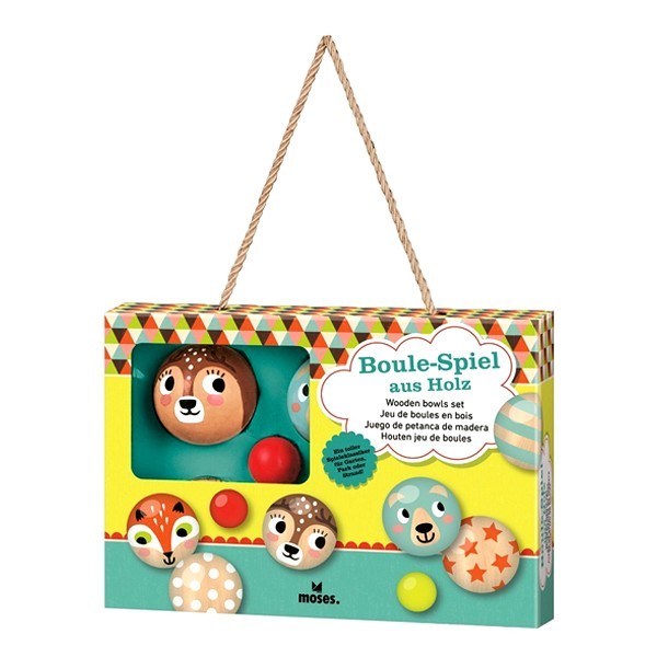 Boule Κλασικό Ξύλινο Παιχνίδι  6 μπάλες + 2 στόχοι