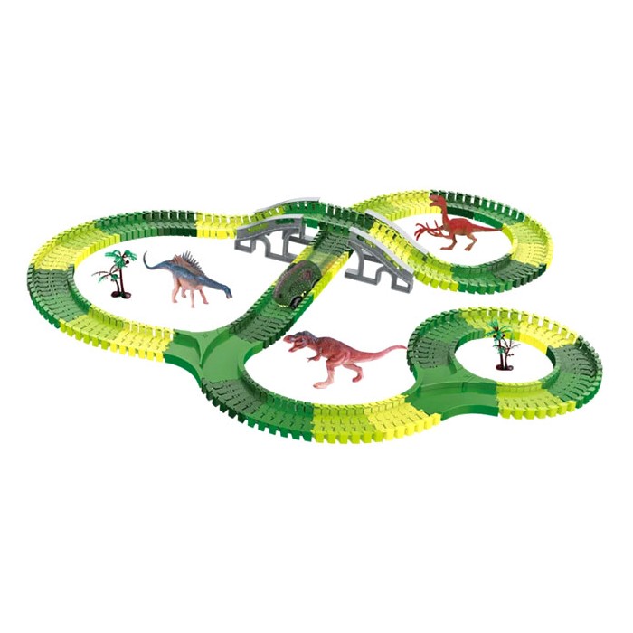 Jurassic Track Πίστα Αυτοκινήτων Με Δεινόσαυρους