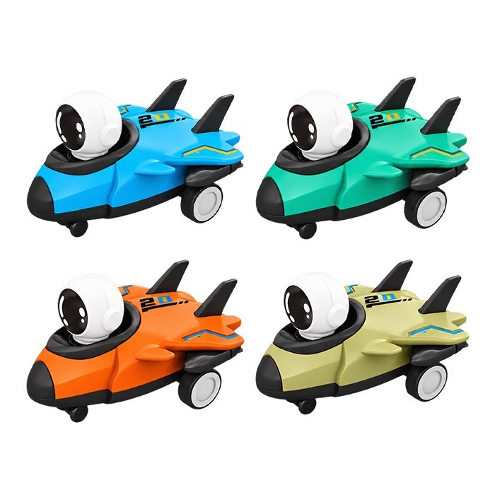 Space Vehicles Διαστημικά Οχήματα Με Μηχανισμό Pull Back Power 3+ Ετών