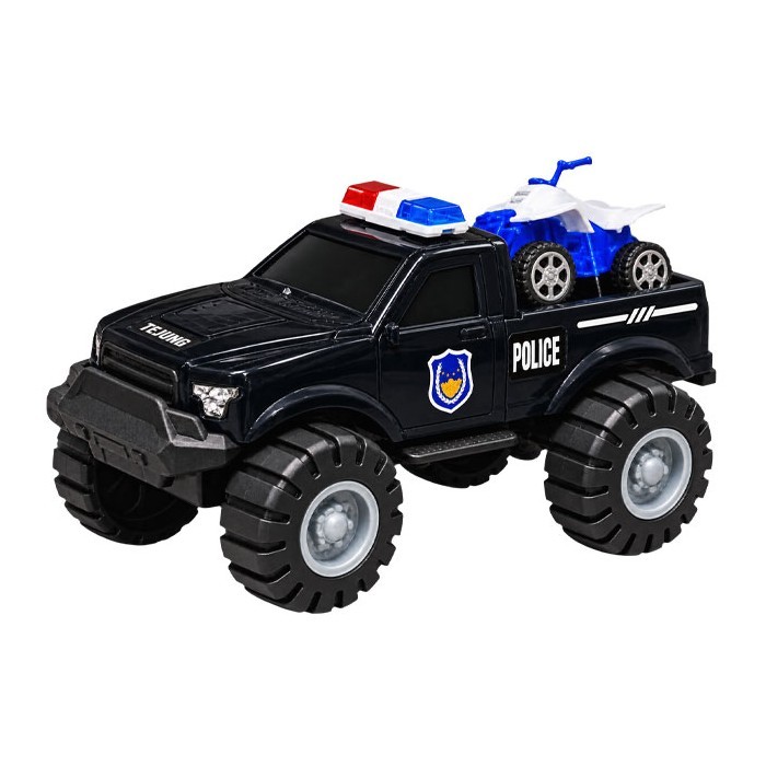 Inertial Police Car Πλαστικό Αστυνομικό Όχημα 3+