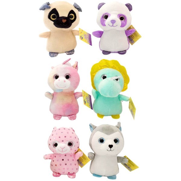 LunaPet Λούτρινο Ζωάκι 12Εκ. Pet Friends Λύκος