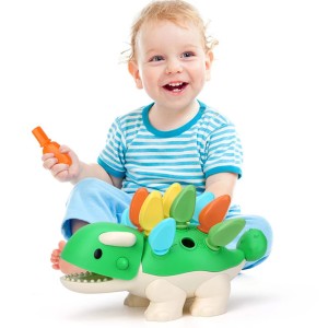 Babydino Εκπαιδευτικό Παιχνίδι Montessori Δεινόσαυρος Για Μωρά 6+ Μηνών 22,5x9,5x11,5cm