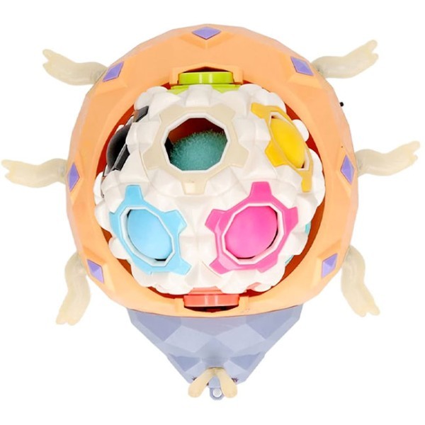 Fidget Ball Παζλ Γαλάζιο Σκαθάρι Με Φως