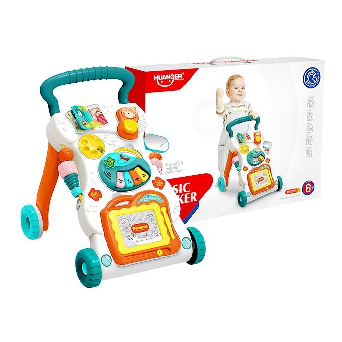 Music Walk Μπεμπέ Περπατούρα Μουσικής 46x34x11cm