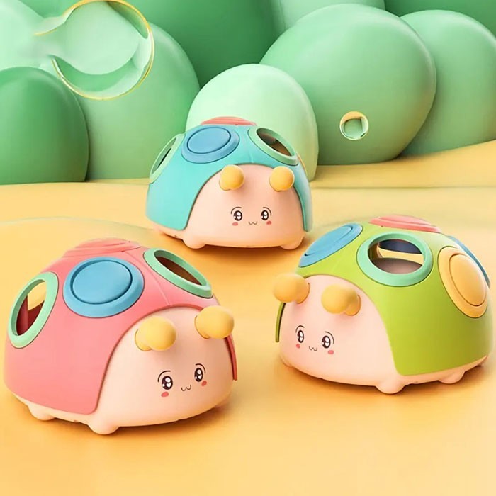 LadyBug Βρεφικό Παιχνίδι Δραστηριοτήτων Πασχαλίτσα 11x7x10cm