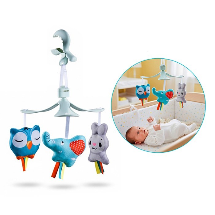 Swing Βρεφικό Περιστρεφόμενο Κούνιας Με 3 Ζωάκια 23x32