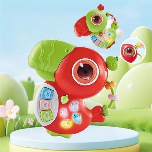 Parrot Βρεφικό Παιχνίδι Δραστηριοτήτων Με Μουσική Παπαγάλος 