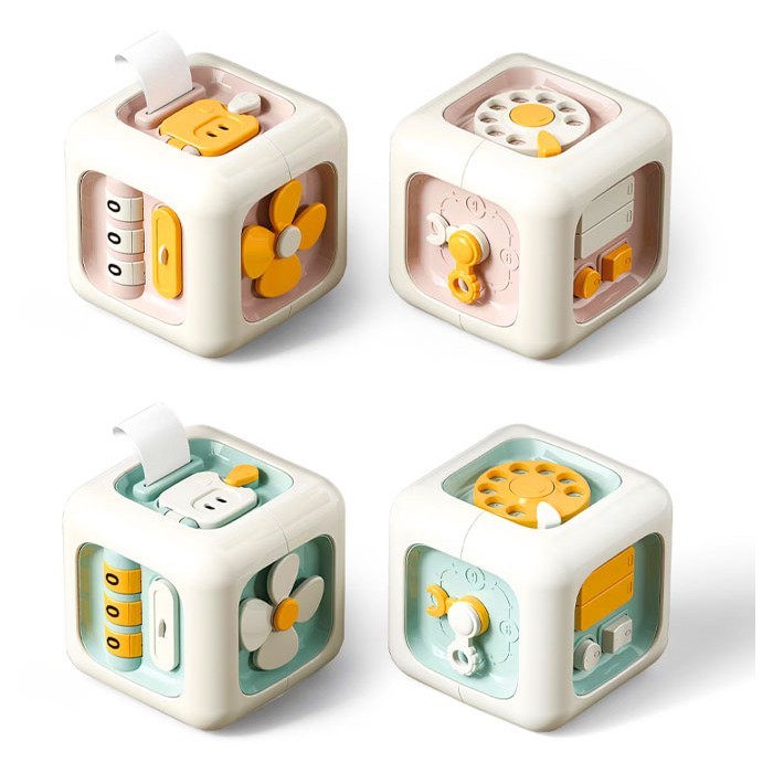 Puzzle Busy Μαγικός Κύβος Δραστηριοτήτων Για Μωρά Sobebear