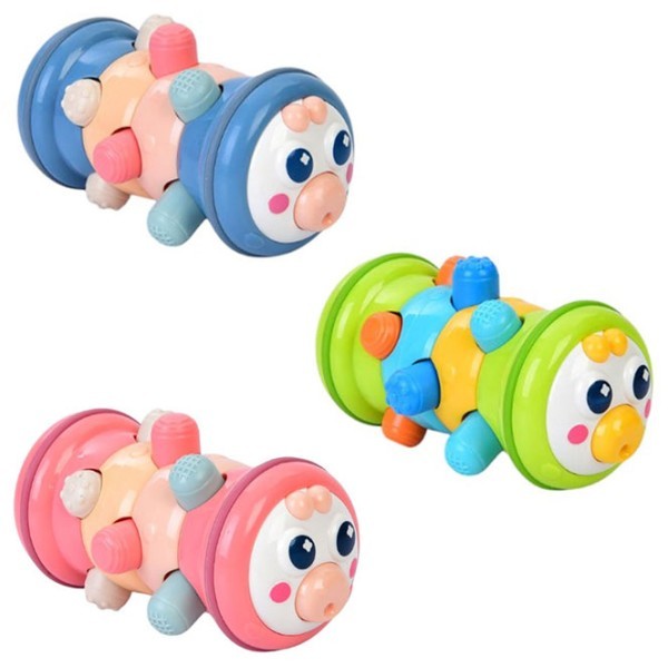 Roller Caterpillar Βρεφικό Διαδραστικό Παιχνίδι Κάμπια 18M+ Sobebear Ροζ
