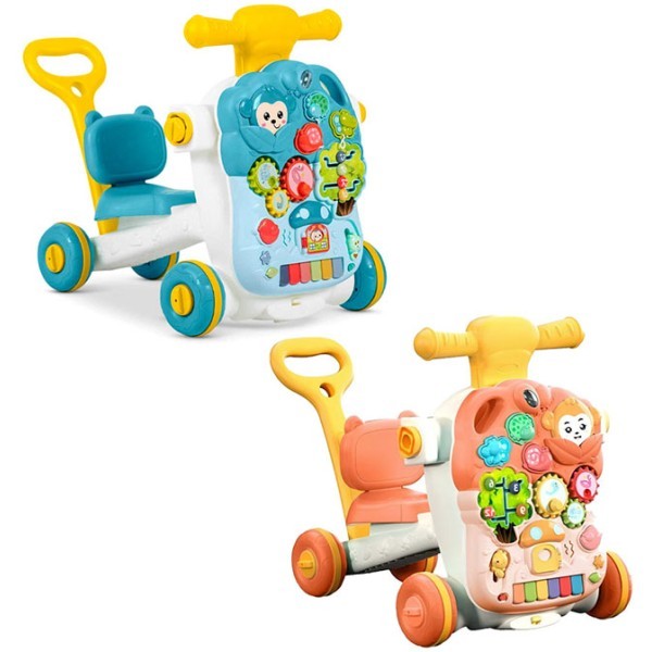 Sobebear Baby Βρεφική Περπατούρα Με Παιχνίδια 18M+ Ροζ