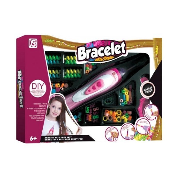 Bracelet Μηχανή Διακόσμησης Μαλλιών Με Χάντρες Και Αξεσουάρ