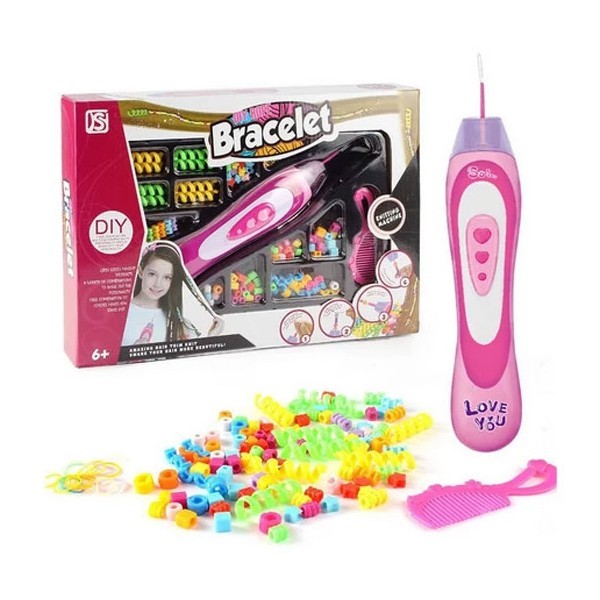 Bracelet Μηχανή Διακόσμησης Μαλλιών Με Χάντρες Και Αξεσουάρ