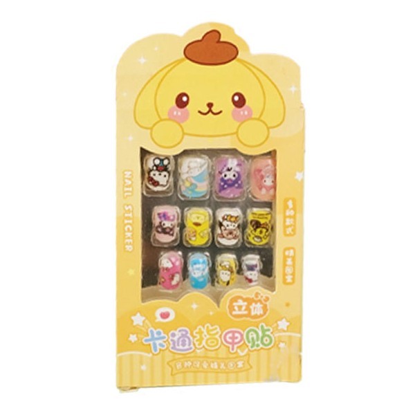 Nail Sticker Παιδικά Αυτοκόλλητα Νυχιών Πράσινο Pochacco