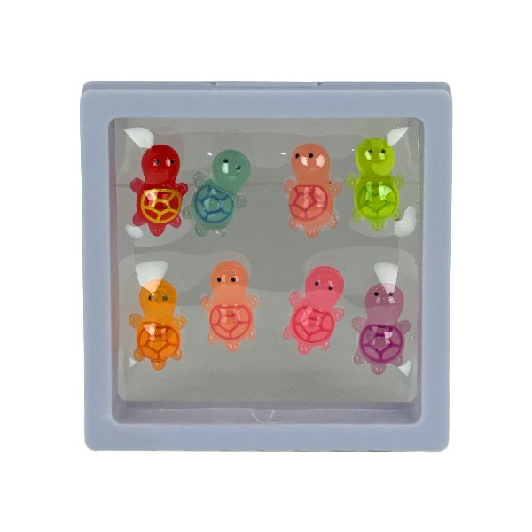 P Sister Αυτοκόλλητα 3D Χελωνίτσες Πολύχρωμες 