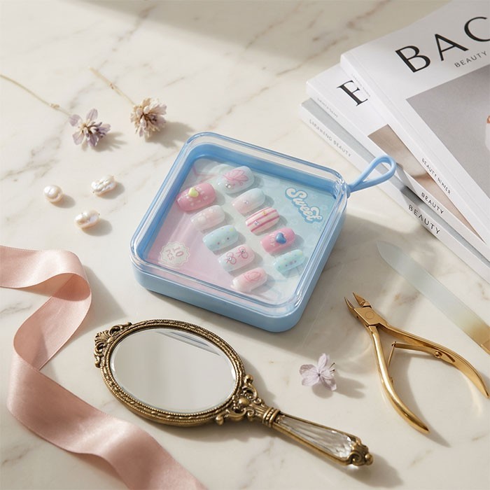 Cute Nails Σετ Αυτοκόλλητα Νύχια Μικρά Σχεδιάκια