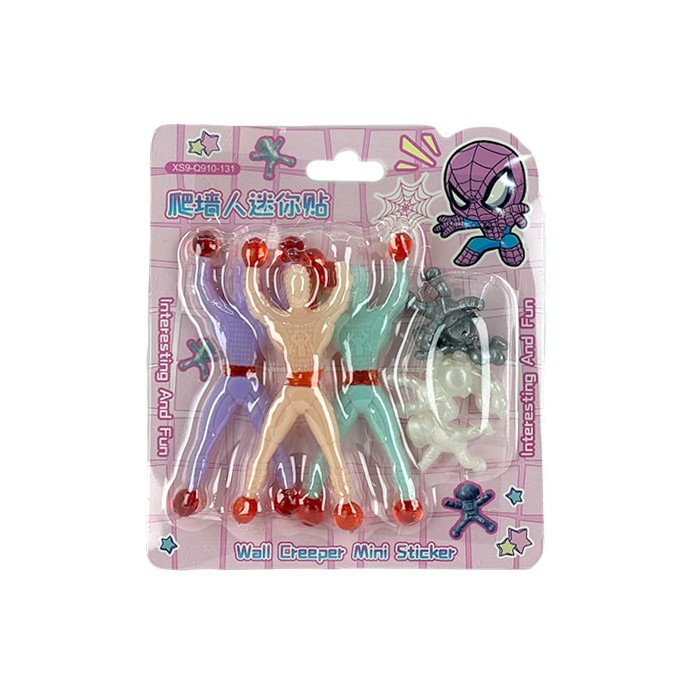 Spider Man Acrobat Παιχνίδι Λάστιχο Χλαπάτσα Ακροβάτης