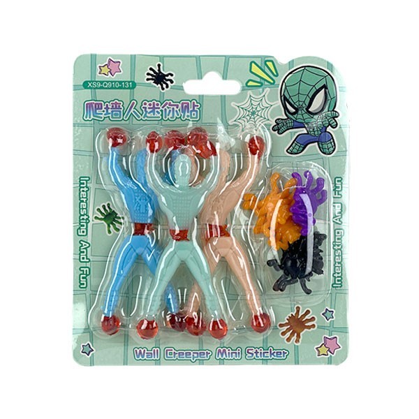 Spider Man Acrobat Παιχνίδι Λάστιχο Χλαπάτσα Ακροβάτης Ροζ