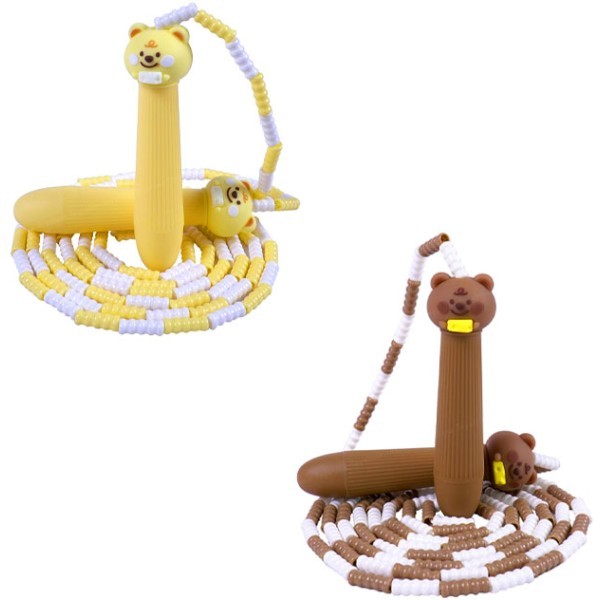 Bear Cheese Παιδικό Σχοινάκι Με Λαβές Αρκουδάκια Καφέ