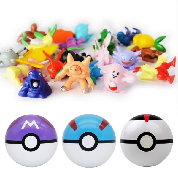 Poke Go Ball Μπάλες Πόκεμον Timer Ball