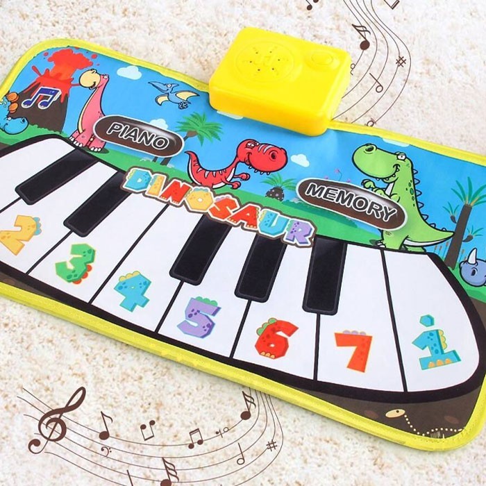 PianoFloor Πιανάκι Πατώματος Ζωάκια 46cm 31x15x4cm