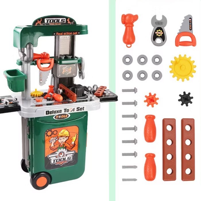 Tools Εργαλεία σε Συρόμενο Βαλιτσάκι 21x37x15cm