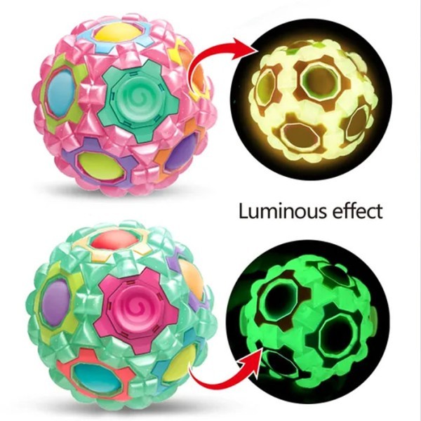 Magic Ball Παζλ Glow In The Dark Ροζ