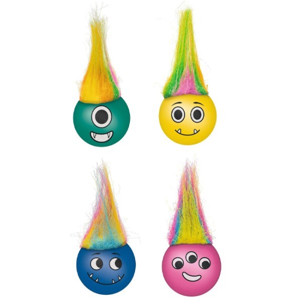 Monster Μπαλάκι Τερατάκι Κίτρινο