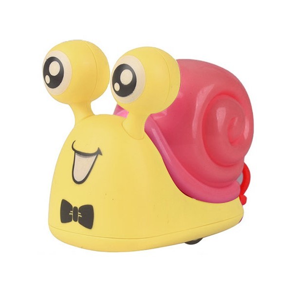 LunaSnail Κουρδιστό Σαλιγκάρι 10x8,5cm Ροζ