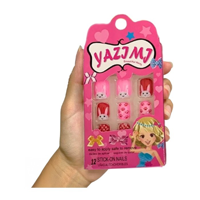 Nails Αυτοκόλλητα Νύχια Παιδικά 12τμχ