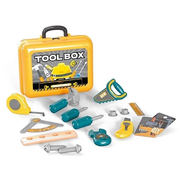 Gear Παιδικό Σετ Εργαλειοθήκη-Βαλιτσάκι Με Εργαλεία 21τμχ