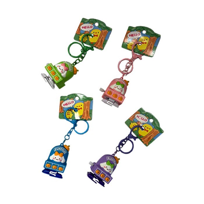 Pum Πλαστικο Κουρδιστό Παιχνιδάκι Μπρελόκ