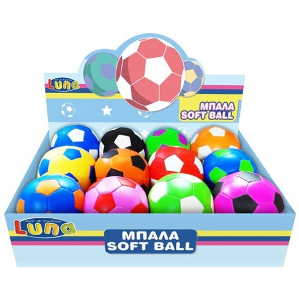 Luna Μπαλάκι Soft Ball 10cm 