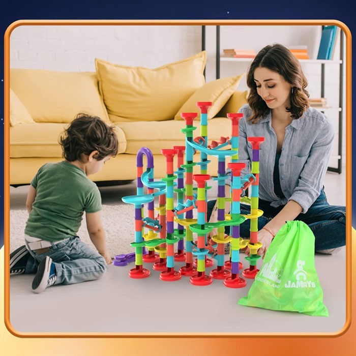 Marble Run Παιχνίδι Πίστα Με Μπίλιες Σετ 113 Τεμάχια