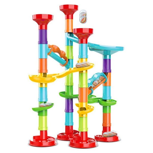 Marble Run Παιχνίδι Πίστα Με Μπίλιες Σετ 50 Τεμάχια