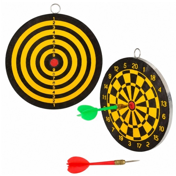 Dartboard Παιχνίδι Στόχος Με Βελάκια Σετ 3 Τεμαχίων
