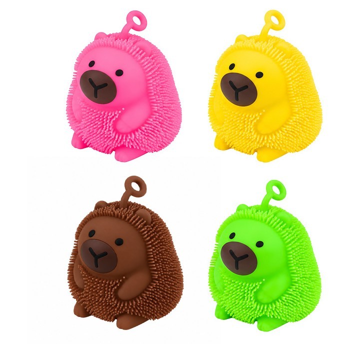Capybara Ζουληχτό Ζωάκι Με Φως Led