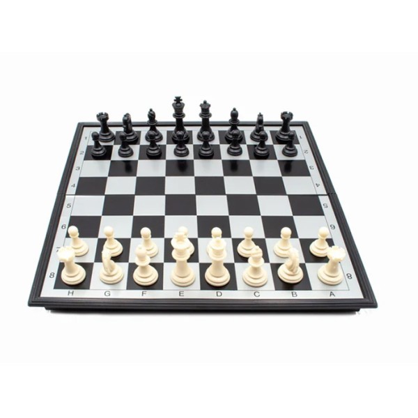 Chess Σετ 3 Σε 1 Μαγνητικό Σκάκι Τάβλι Ντάμα 3+