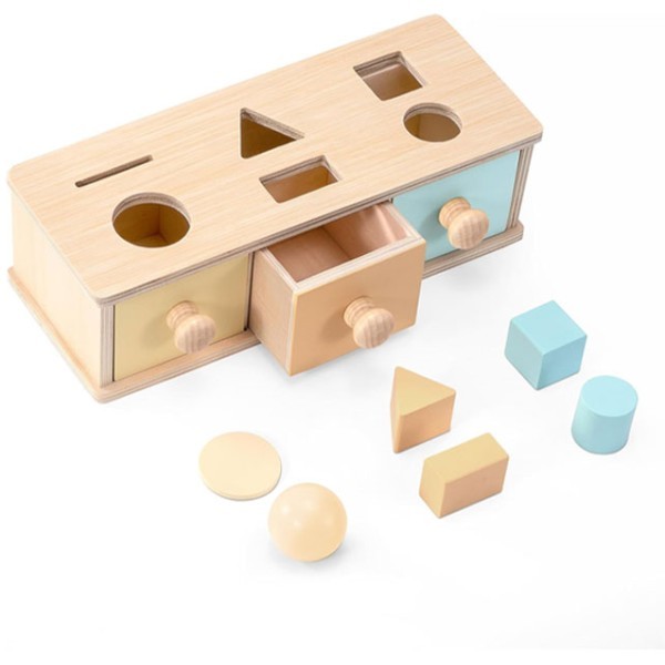 Shape Boxes Παιδικό Παιχνίδι Μοντεσσόρι