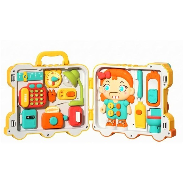 Sobebear Life RV Εκπαιδευτικό Βιβλίο Δραστηριοτήτων Montessori Με Φως&Μουσική 18M+