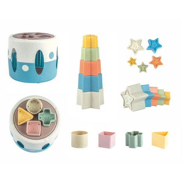 Cube Puzzle Εκπαιδευτικό Παιχνίδι Κύβος Baby Favorite 6M+