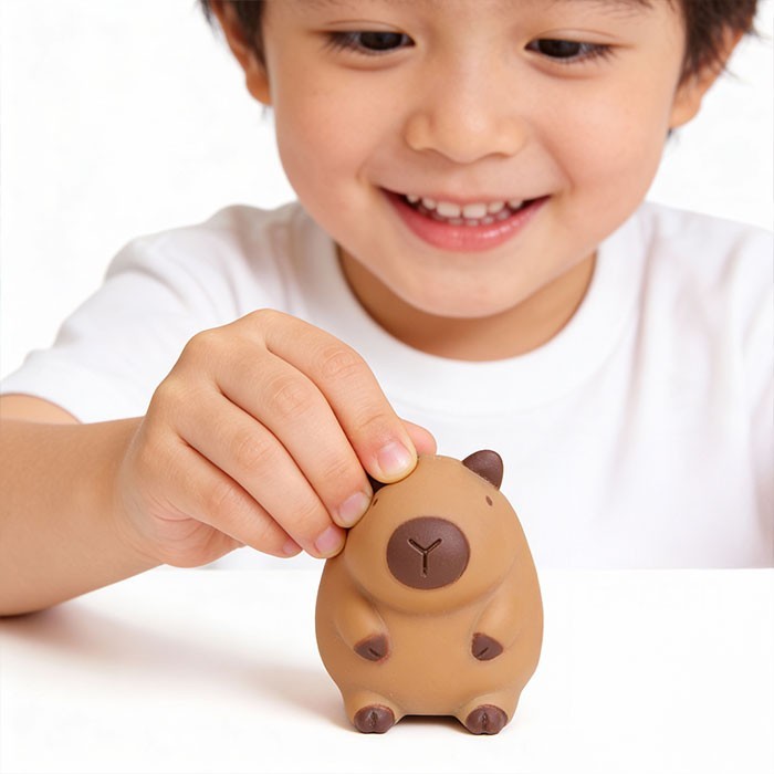 Capybara StressBall Αντιστρές Ζουλιχτό Παιχνίδι 