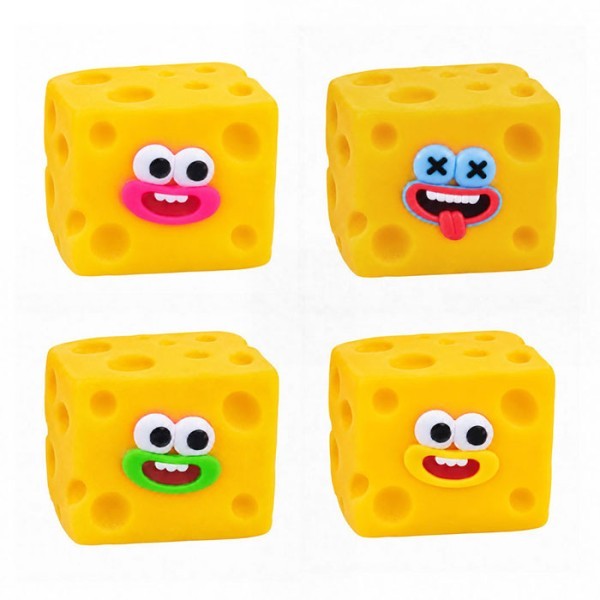 Cheese Sqeeze Παιχνίδι Πίεσης Τυρί 3+ Κόκκινη Φάτσα Χ