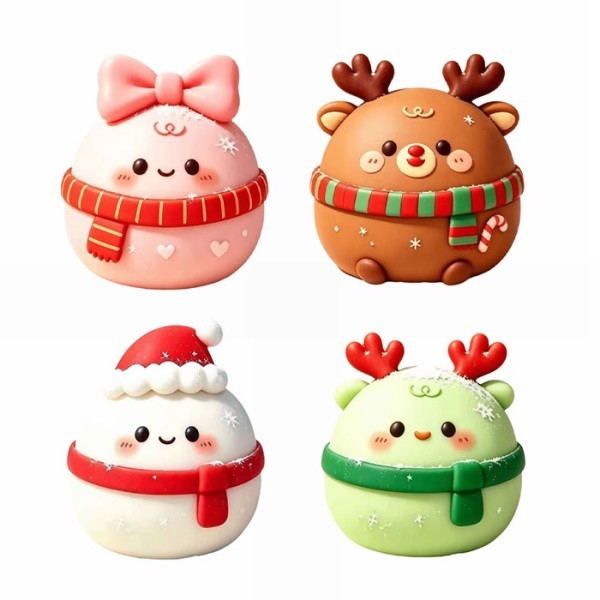 Christmas Squishies Παιχνίδι Πίεσης 3+ Πράσινο