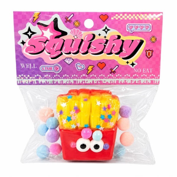 Fries Squezee Παιχνίδι Πίεσης Τηγανιτές Πατάτες 3+